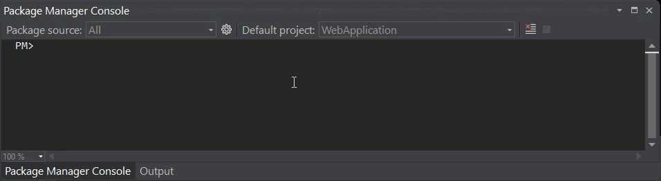 Packages installation